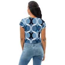 Load image into Gallery viewer, All-Over Print Crop Tee