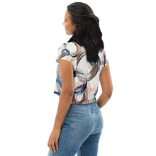 Load image into Gallery viewer, All-Over Print Crop Tee