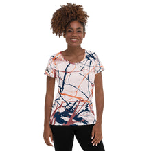 Load image into Gallery viewer, All-Over Print Women's Athletic T-shirt