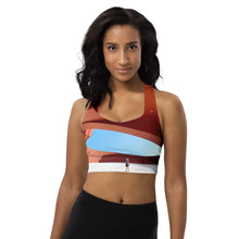 Load image into Gallery viewer, Longline sports bra