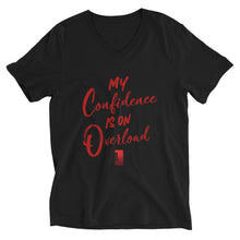 Load image into Gallery viewer, Unisex Short Sleeve V-Neck T-Shirt
