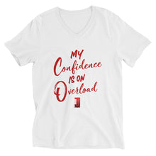 Load image into Gallery viewer, Unisex Short Sleeve V-Neck T-Shirt
