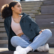 Load image into Gallery viewer, Unisex fleece zip up hoodie